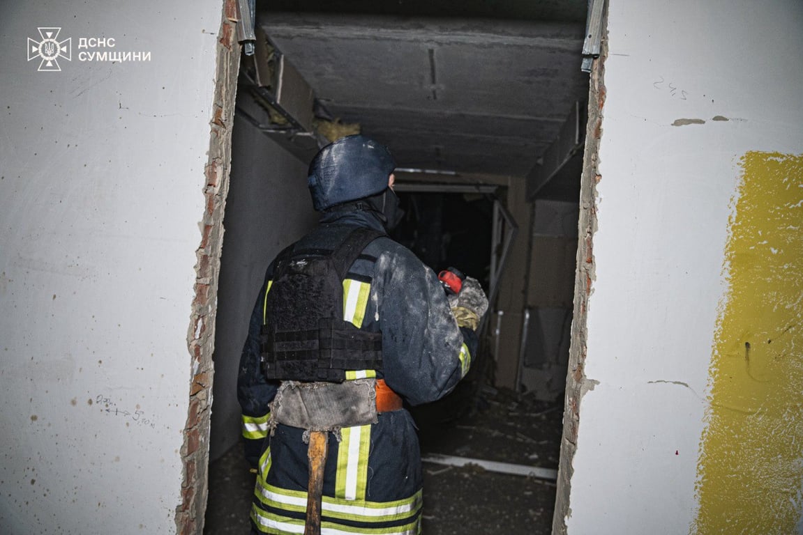 Обстріл Сум 13 січня