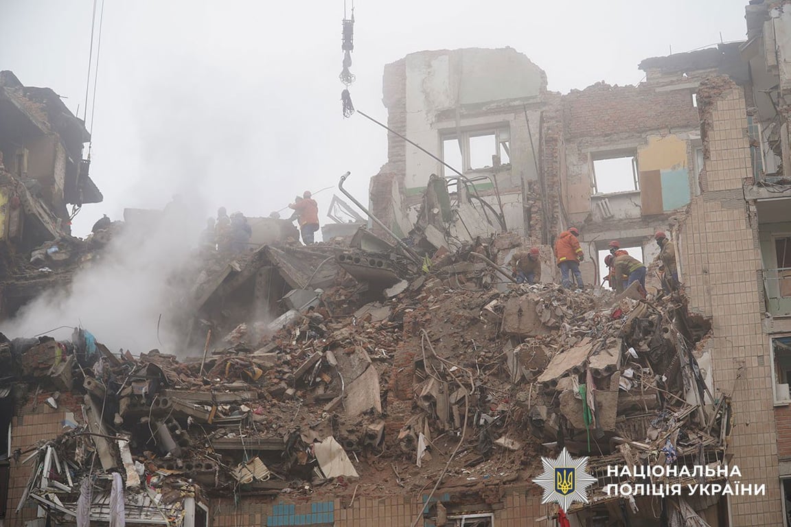 Удар Росії по Тернополю 19 листопада