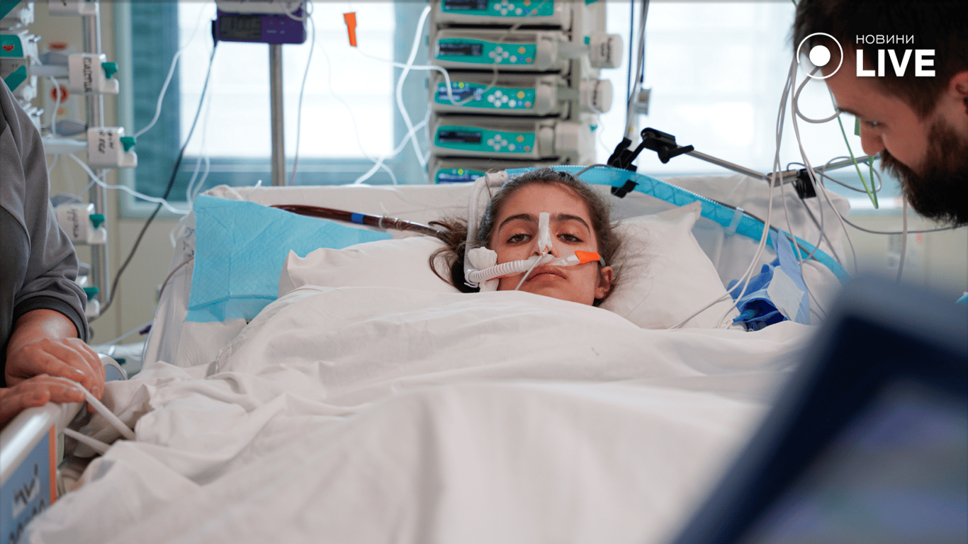 Із Запоріжжя евакуювали хвору дівчинку