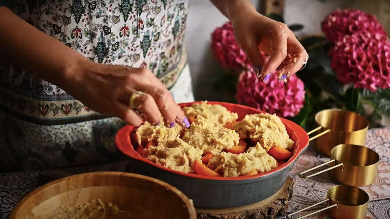 абрикосовий пиріг рецепт