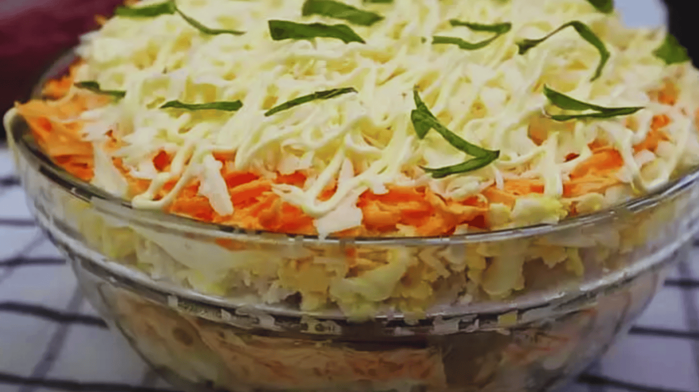 рецепт салату з куркою та баклажанами