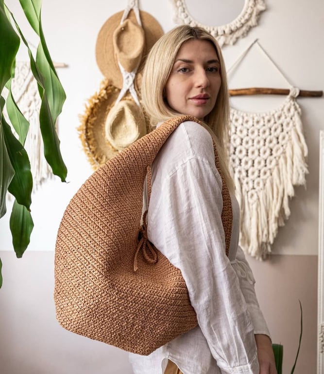 Straw bags are gaining popularity