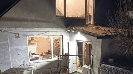 Ночью дрон РФ ударил по поселку под Харьковом — есть пострадавшие - 290x166