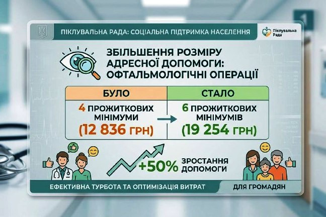 Адресна допомога в Одесі для офтальмологічних операцій