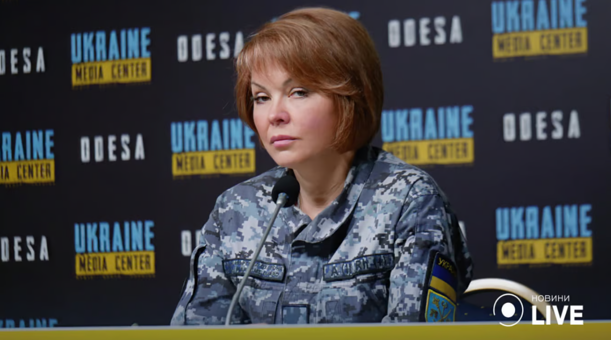 Речниця ОК "Південь" Наталя Гуменюк. Фото: Новини.LIVE