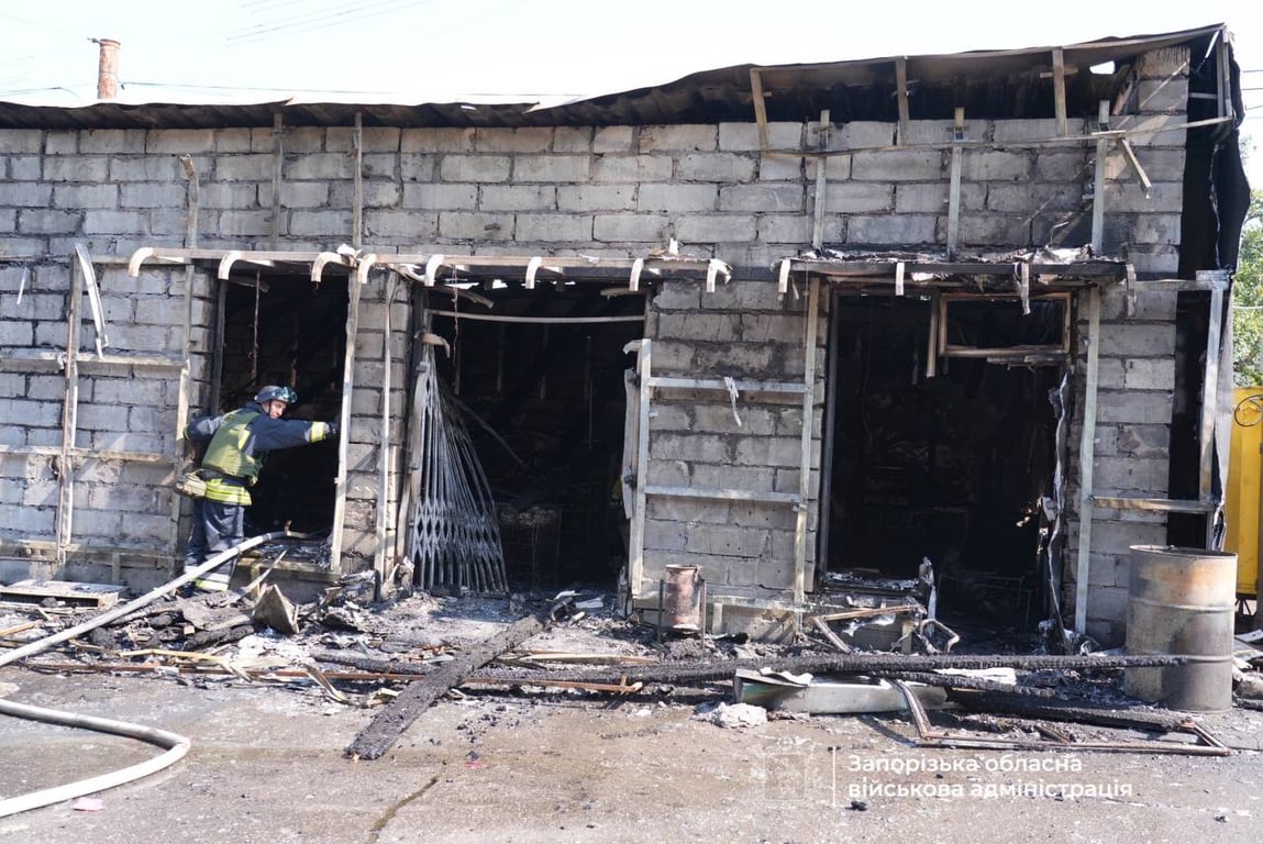 РФ вдарила по Запоріжжю 18 серпня