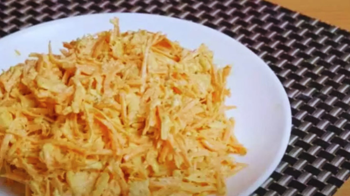 рецепт салата на хліб 