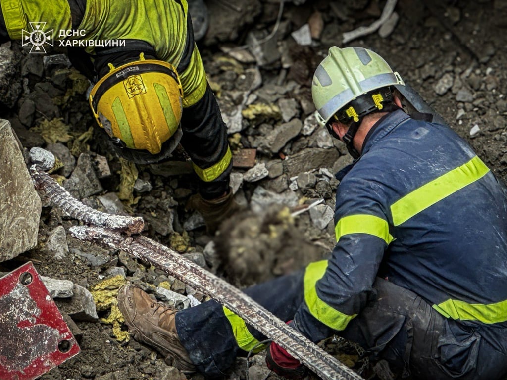 Kharkiv rubble clearance