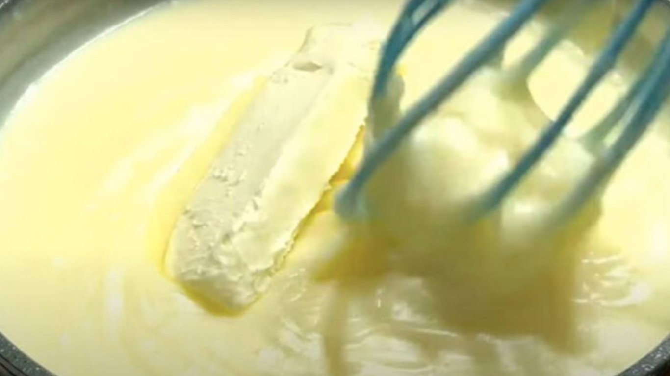 крем для торта заварной