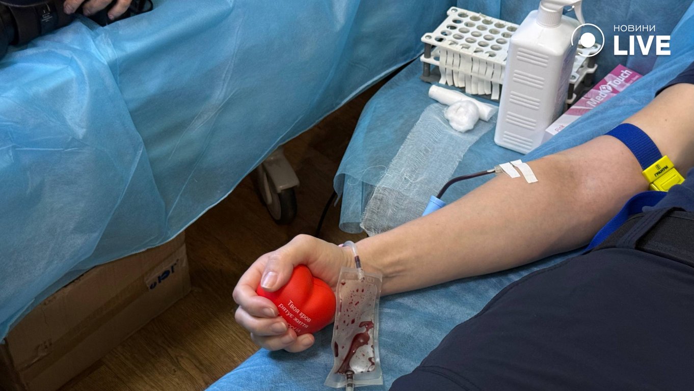 Рятувальники Одещини стали донорами крові