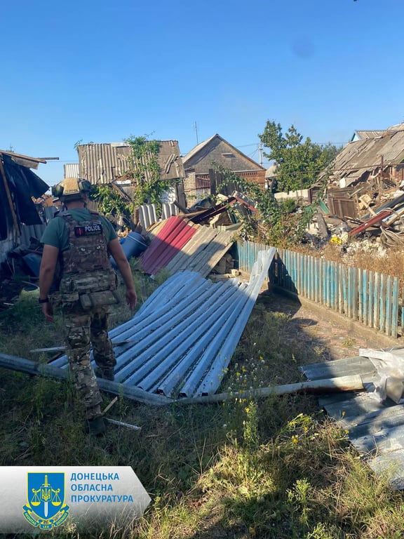 Наслідки російського обстрілу Донецької області 28 вересня