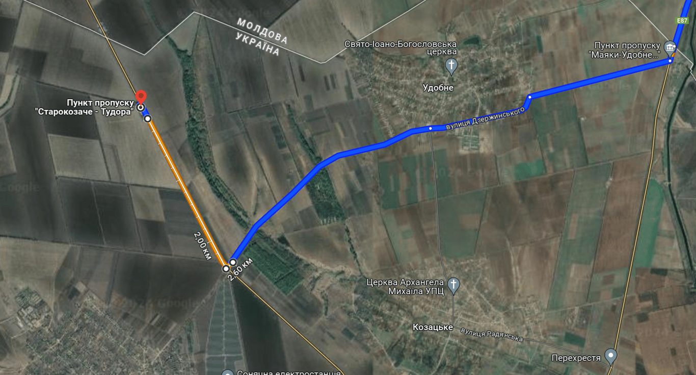 Затор на трасі Одеса - Рені сьогодні, 28 квітня