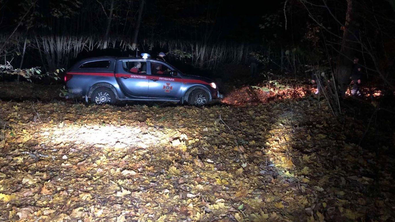 Спасатели во Львовской области нашли женщину, которая заблудилась в лесу