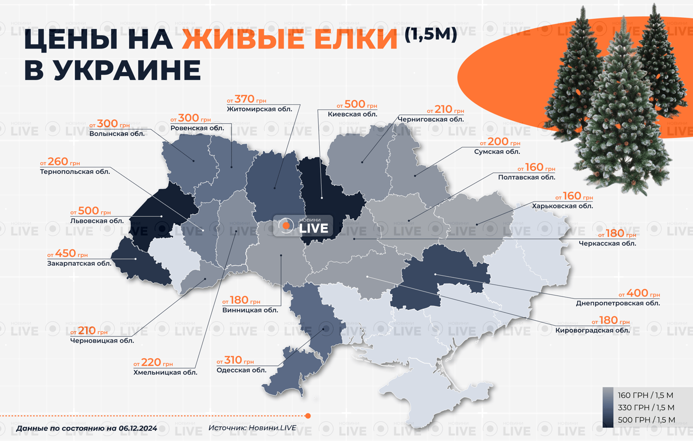 Искусственная елка против живой — что выгоднее купить украинцам - фото 1