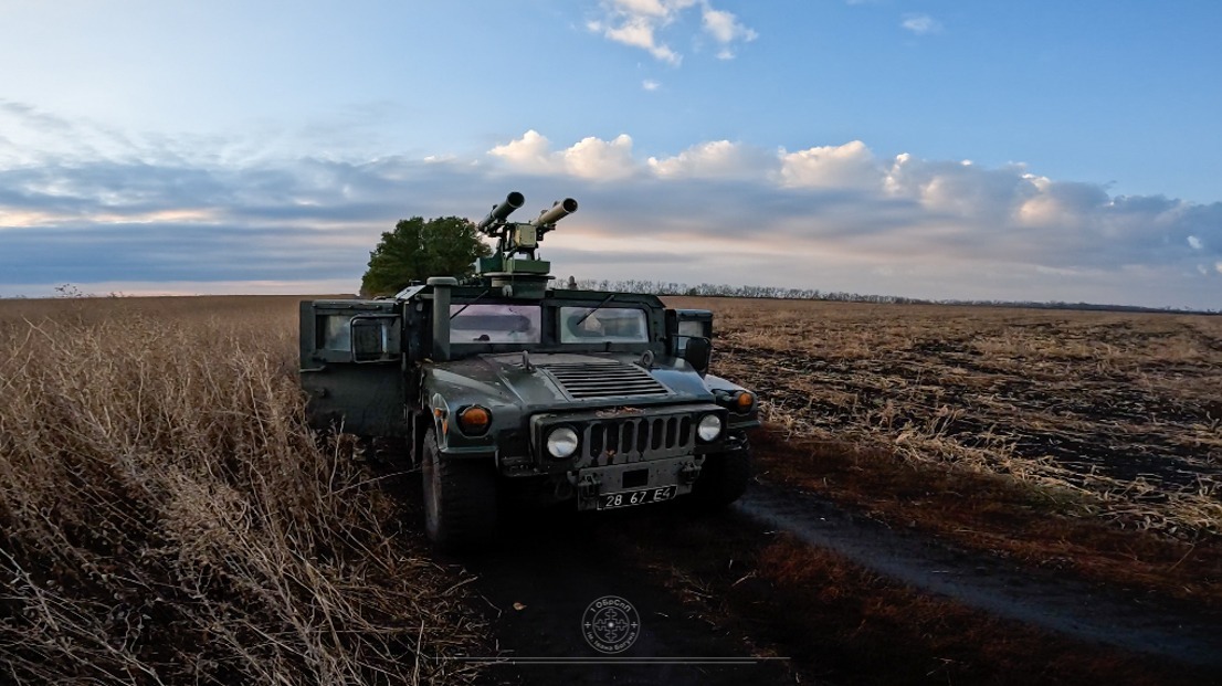 Украинская военная техника на передовой