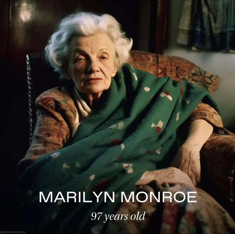 Мерилін Монро в старості