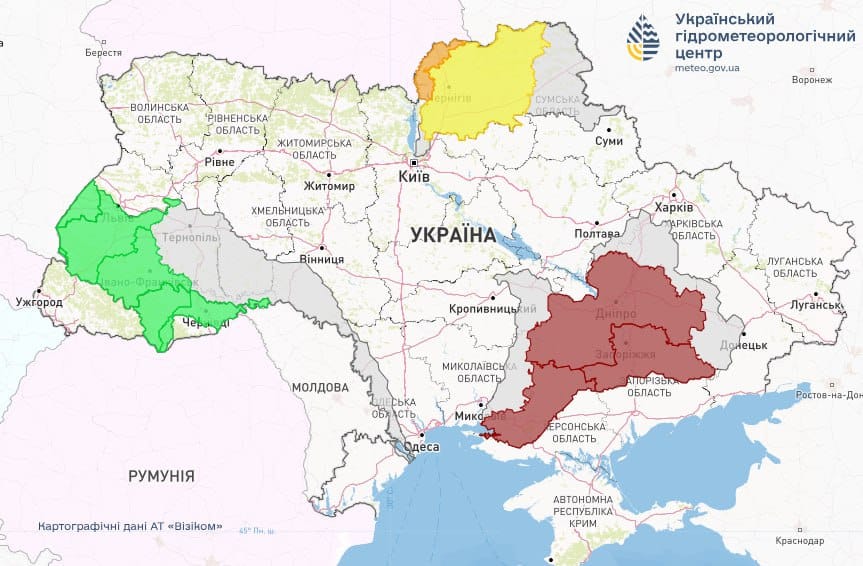 Синоптики розповіли, яка погода буде в Україні сьогодні — де будуть дощі та грози - фото 2