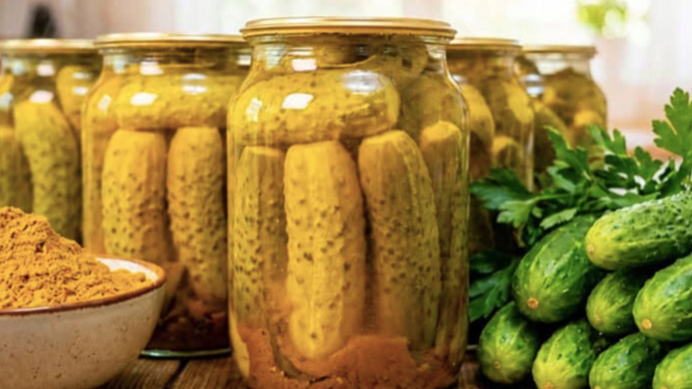 рецепт маринованих огірків