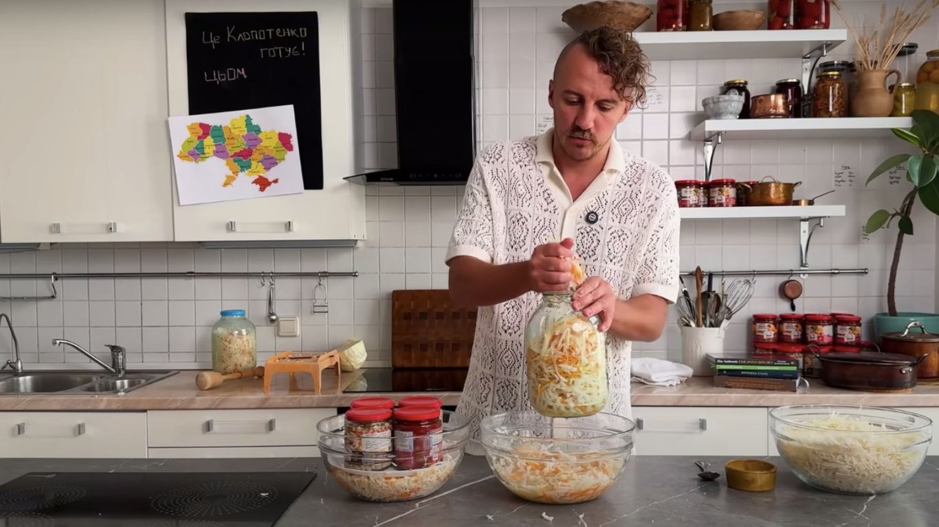 смачний рецепт ферментованої капусти 