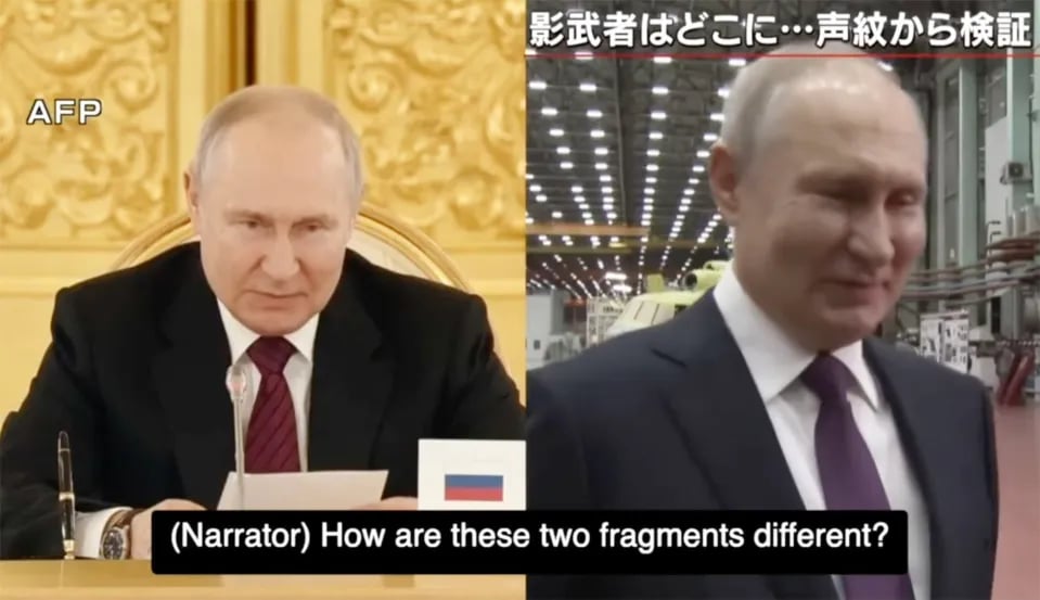 Японские ученые проанализировали выступления Путина с помощью ИИ