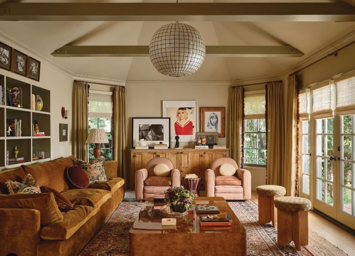Дизайн интерьера — почему гостиная Эммы Робертс стала идеальной - фото 1