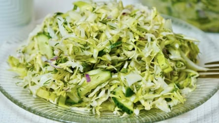 Салат на весну "Ненажера": понадобится молодая капуста - 285x160