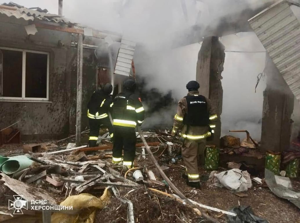 Наслідки обстрілу Херсонщини 28 грудня