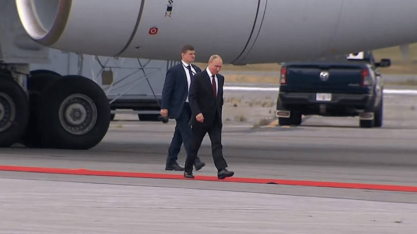 Путін прибув на Аляску