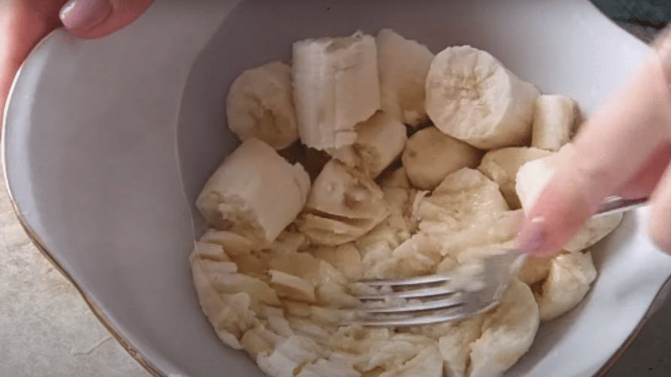 низькокалорійний десерт з бананами