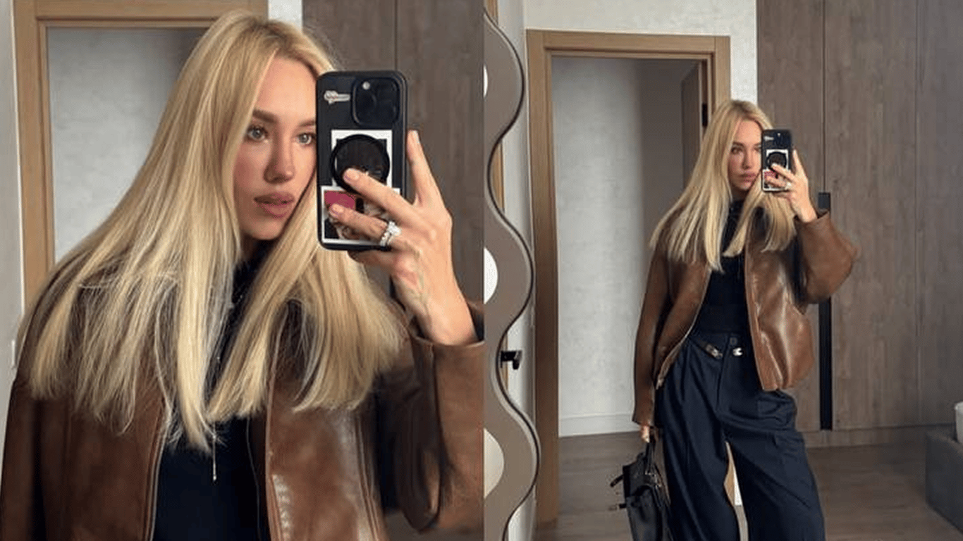 Даша Квіткова показала стильний осінній образ