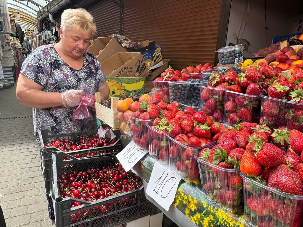 Ціни на Черешню у Львові. Фото: Новини.LIVE