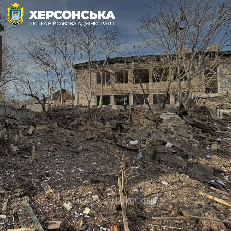 обстріли Херсона 9 січня
