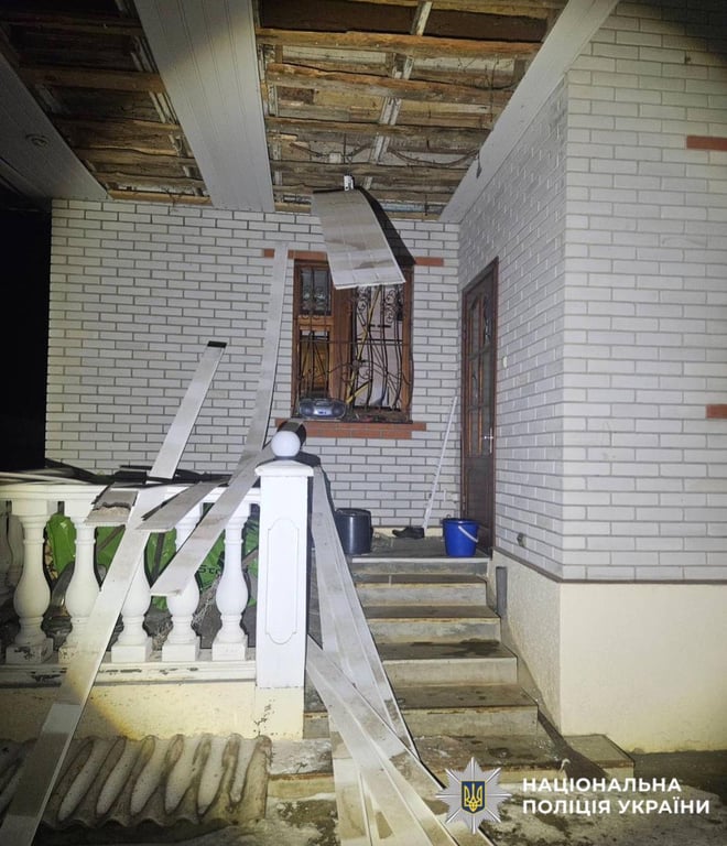 Будинок на Київщині після обстрілу