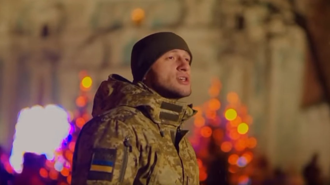 Пограничники в Киеве спели "Щедрик" — трогательное видео