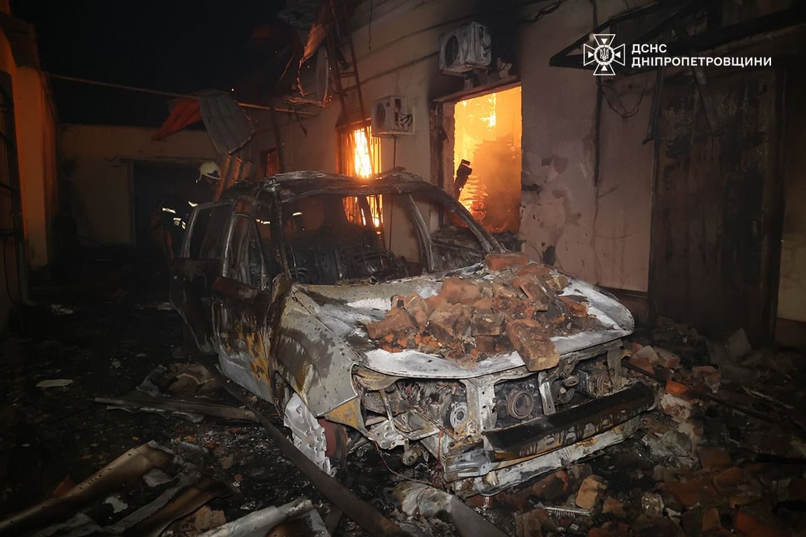 Атака на Дніпро 13 грудня