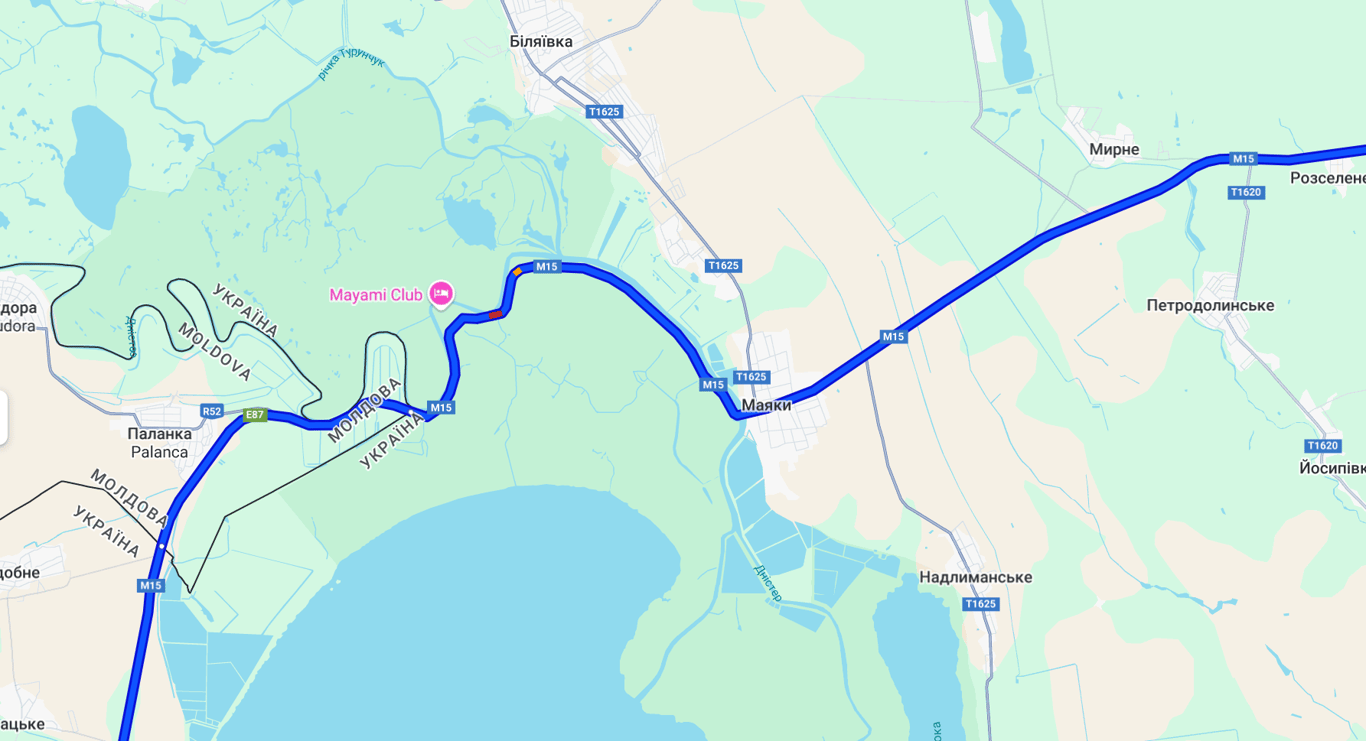 До кордонів без заторів ситуація на трасі Одеса-Рені - фото 1