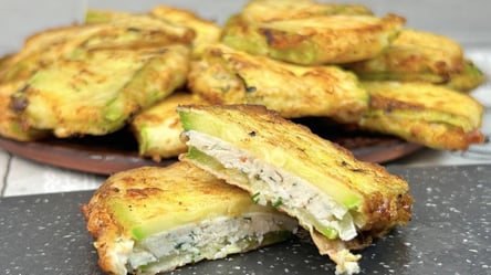 Конвертики из кабачков с мясной начинкой: рецепт на обед или ужин - 290x160