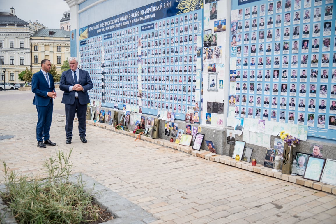 Візит глави МЗС Бельгії Максима Прево до України