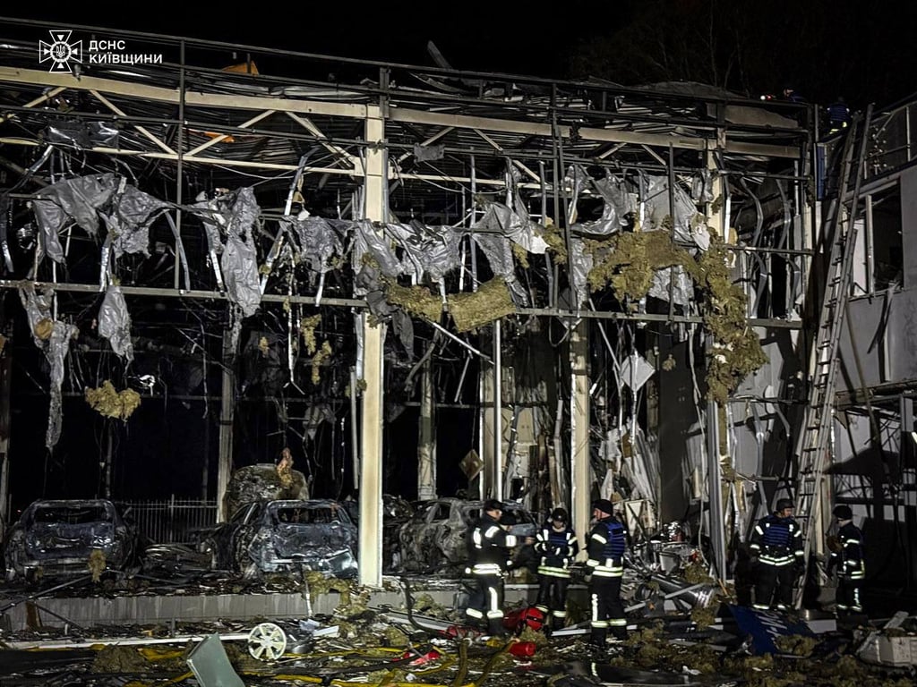 Атака шахедів Броварський