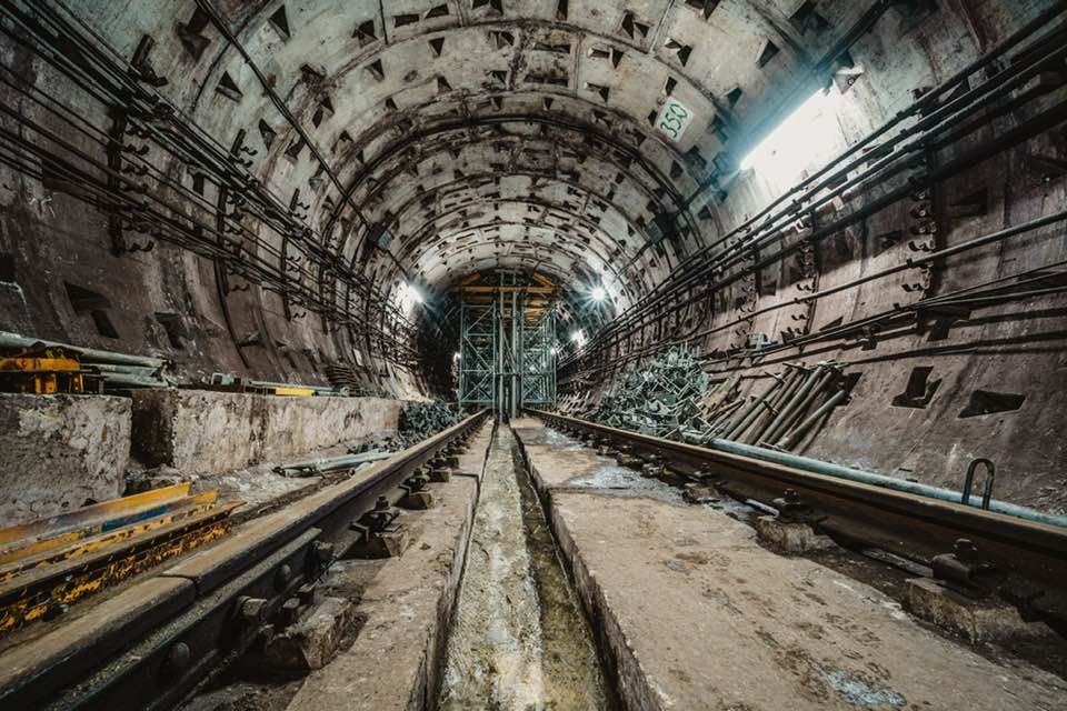 Ремонт в тоннеле