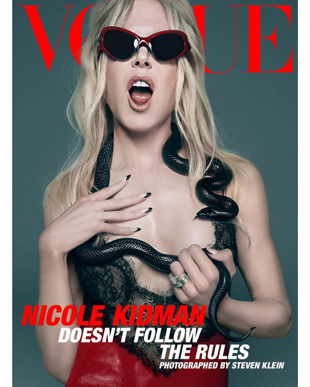 Ніколь Кідман для Vogue Australia. Фото: instagram.com/vogueaustralia/