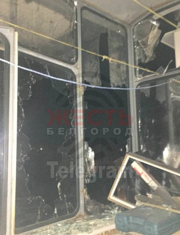 Пошкоджені вікна в Бєлгородській області