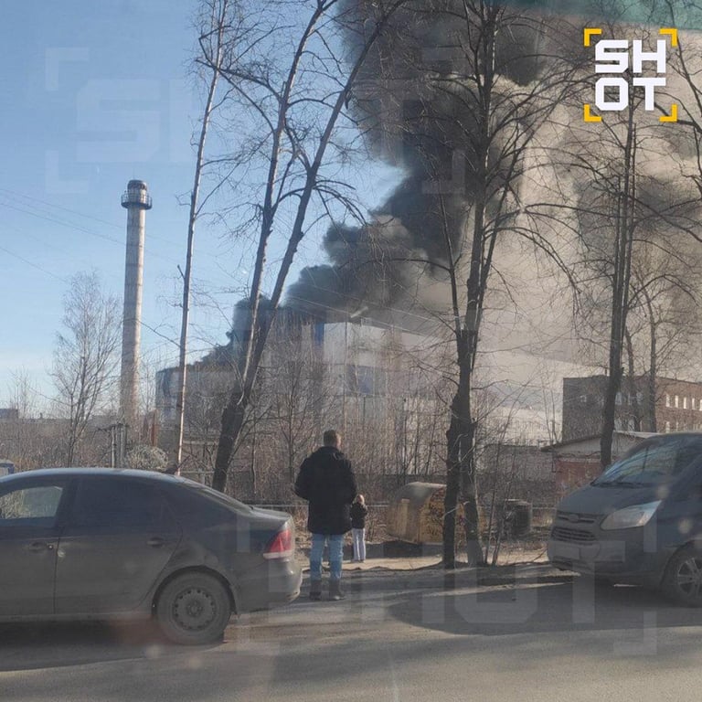 Пожежа на заводі в Росії