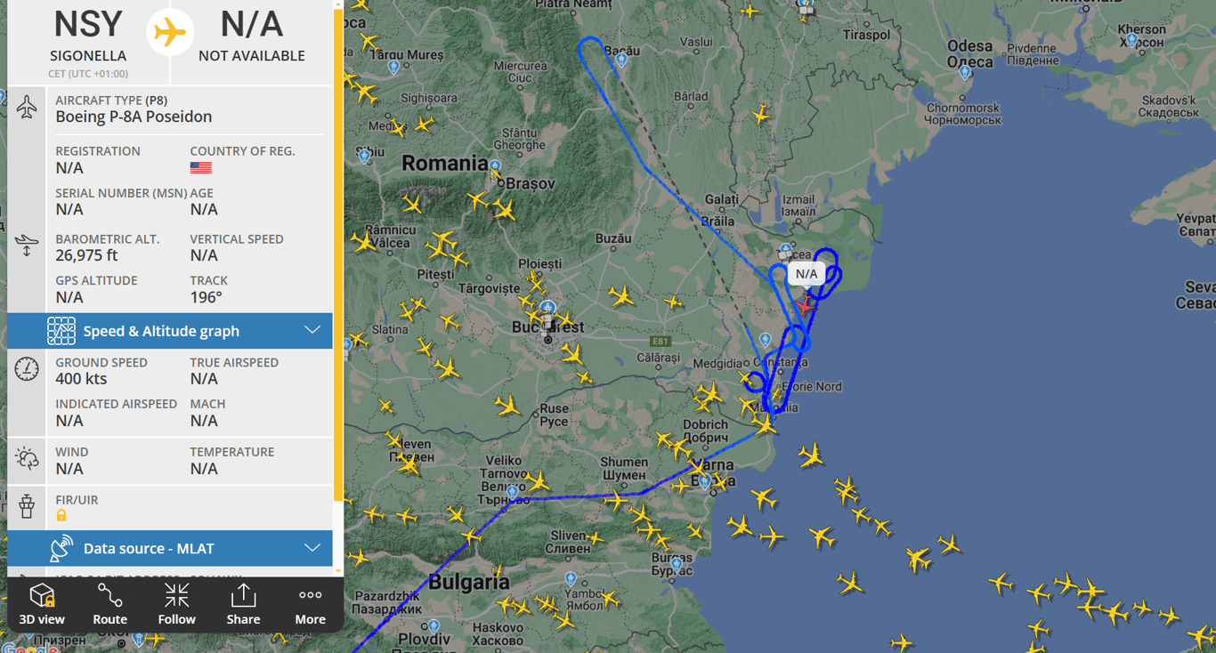 Британський розвідник біля берегів Одещини — мапи - фото 1