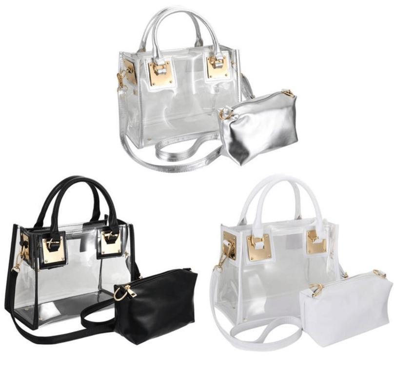Transparent bags have long since left the trends behind