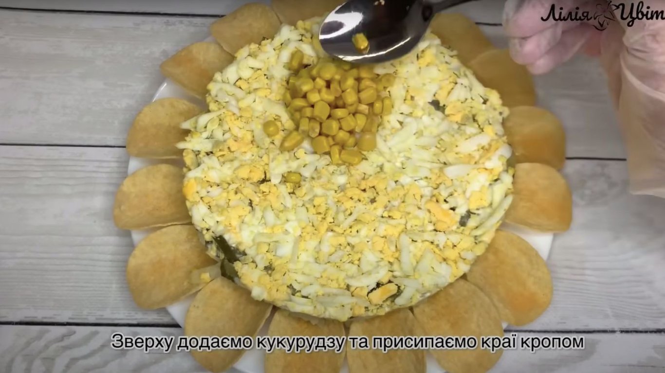 бюджетний салат на новий рік 