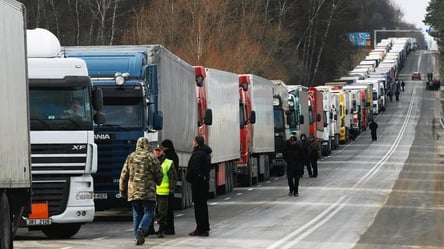 На кордоні з Польщею продовжуються протести — час очікування до 140 годин - 285x160