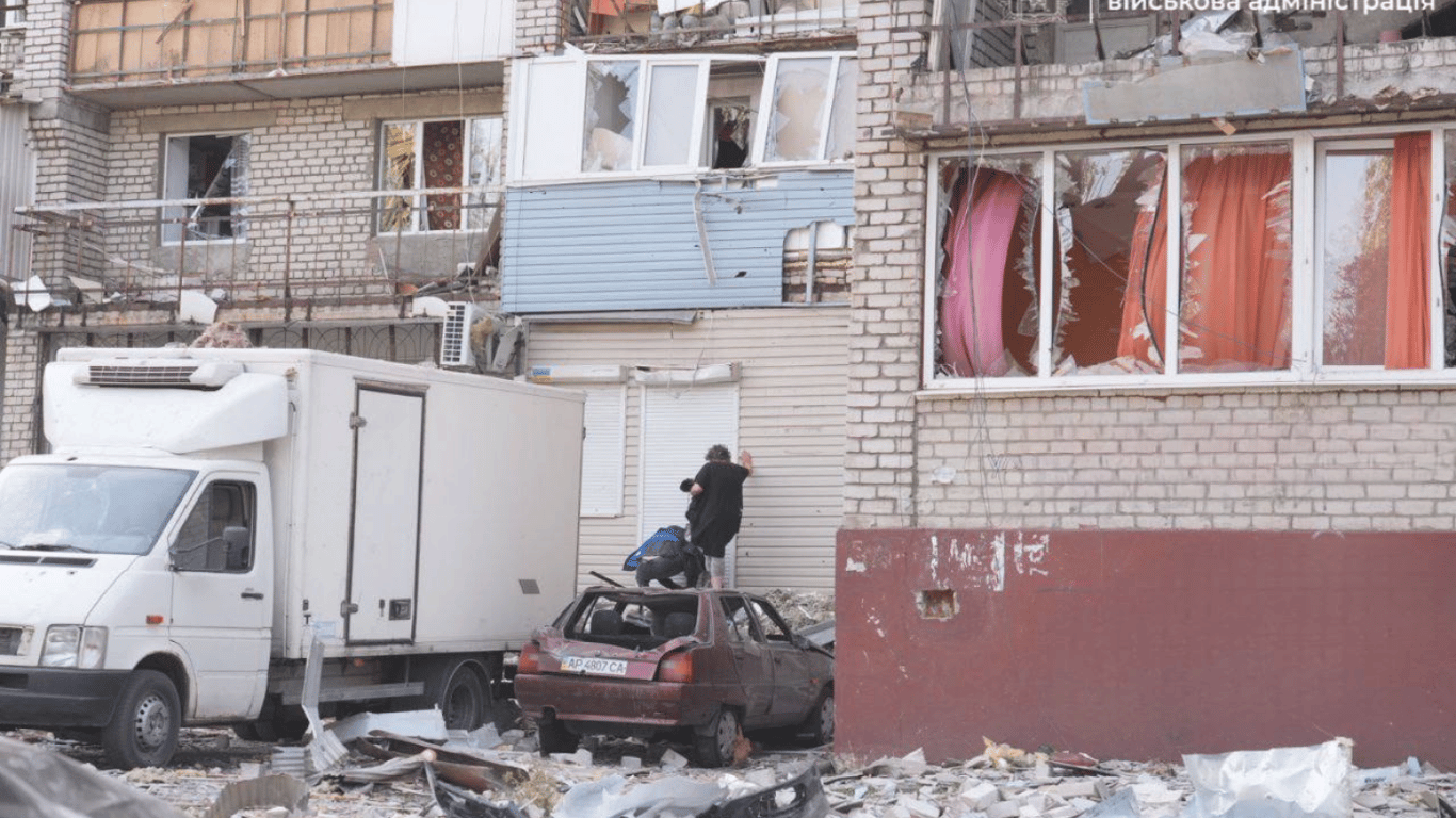 Attack on Zaporizhzhia on October 1 — 21 people were injured