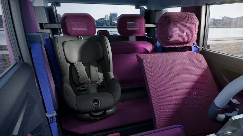 Пасажирські місця в Dacia Hipster