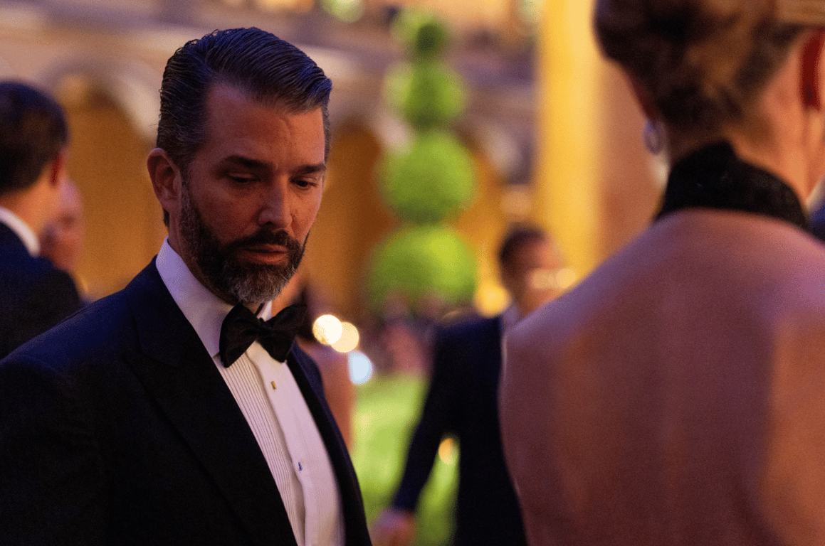 Дональд Трамп-молодший на вечірці